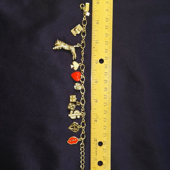 Kate Spade Gold Bracelet with Colorful Charms - Picture 8 of 12